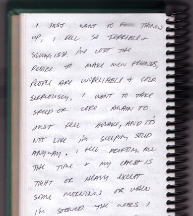 A blue and white logo for suffix design.