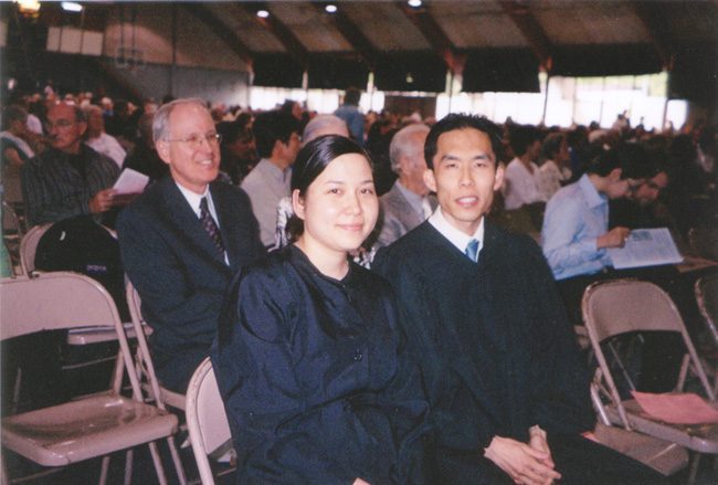 A blue and white logo for suffix design.