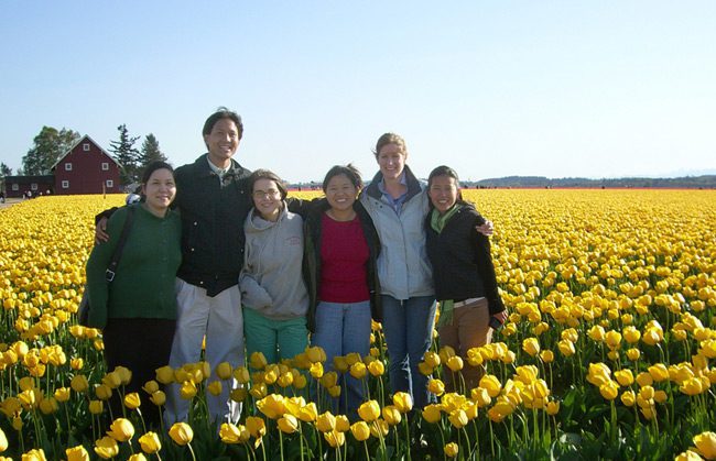 A blue and white logo for suffix design.